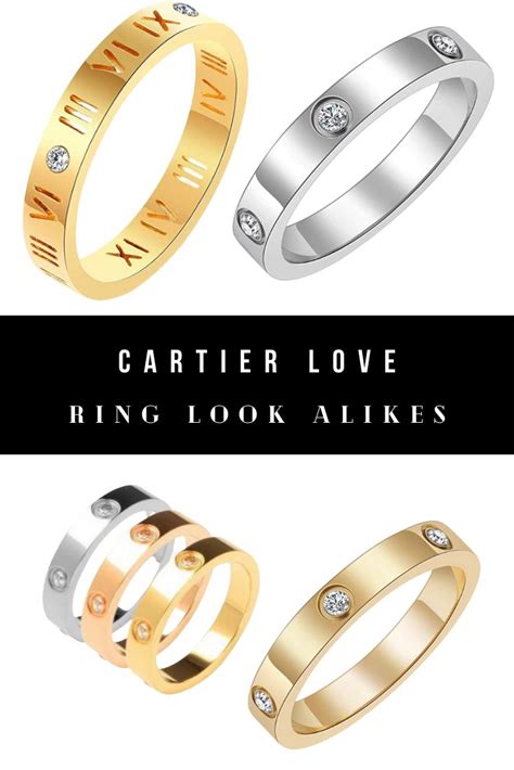 cartier look alike ring.